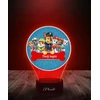 Plexido Lampka Nocna su Nadrukiem 3D LED Psi Patrol Prezent