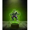 Plexido Lampka Nocna su Nadrukiem 3D LED Hulk Imię Prezent
