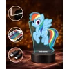 Plexido Lampka Nocna su Nadrukiem LED Dla Dzieci My Little Pony Kucyk Rainbow Dash