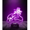 Plexido Lampka Nocna Tatuażysta Praca Tatuaż Prezent Twój Napis Imię Grawer 3D LED