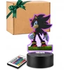 Plexido Lampka Nocna Z Nadrukiem Dla Dzieci Sonic Bajka Na Prezent Imię 3D LED