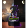 Plexido Lampka Nocna Z Nadrukiem Dla Dzieci Sonic Bajka Na Prezent Imię 3D LED