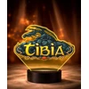 Plexido Lampka Nocna Z Nadrukiem Dla Gracza Tibia Gra Prezent Twój Grawer Imię LED