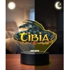 Plexido Lampka Nocna Z Nadrukiem Dla Gracza Tibia Gra Prezent Twój Grawer Imię LED