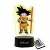 Plexido Lampka Nocna Z Nadrukiem Dragon Ball Daima Goku Prezent Twój Grawer LED