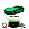 Plexido Lampka Nocna Z Nadrukiem Mercedes GTR AMG 2018 Twój Grawer Imię 3D LED