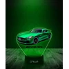 Plexido Lampka Nocna Z Nadrukiem Mercedes GTR AMG 2018 Twój Grawer Imię 3D LED