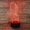 Plexido Led 3d Naktinė Lempa "dragon Ball Vegeta" su vardu