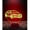 Plexido Led 3d naktinė lemputė "volkswagen Passat" su vardu