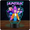 Plexido LED NAKTINIS LEMPAS Huntrix K-pop Huntresses Rumi Mira Zoey dovana vaikui
