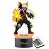 Plexido My Hero Academia Katsuki Bakugo 3D LED lempa su pavadinimu Anime dovana