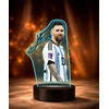 Plexido Naktinė lempa su spaudiniu Argentinos futbolininko Leo Lionelio Messi autografu