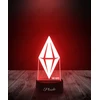 Plexido The Sims 4 Plumbob naktinė lempa dovanoms graviruoti jūsų vardą LED 3D