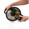 Plieninis PUODAS, INDUKCINIS, NERŪDijantis, dujos MAŽAS Starke Pro Sante 1.9L 16cm