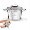 Plieninis PUODAS, INDUKCINIS, NERŪDijantis, dujos Starke Pro Speziale 2.2L 18cm
