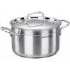 PLIENINIS PUODAS KORKMAZ ALFA INDUCTION GASTRO DANGIS 6.8L 26x13 PLIENAS 18/10