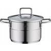 Plieninis puodas su dangčiu, aukštas, Silit Extra Cook, mažas, 14 cm, 1,3l, indukcinis