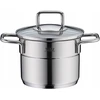 Plieninis puodas su dangčiu, aukštas, Silit Extra Cook, mažas, 12 cm, 1l, indukcinis