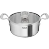 Plieninis puodas su dangčiu TEFAL Extreme 20 cm 2,7 l E5294404 dujų indukcija