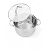 PLIENINIS PUODAS SU DANGIU 3L 20cm HOFFNER MASTERPAN ELEGANCE GAS INDUCTION N