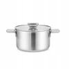 Plieninis puodas su dangteliu, indukcinis, 20cm, 3,4l | Maestro MR-3521-20