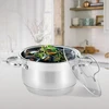 Plieninis puodas su dangteliu, indukcinis, 18cm, 2,9l | Maestro MR-3512-18