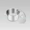 Plieninis puodas su dangteliu, indukcinis, 18cm, 2,5l | Maestro MR-3521-18