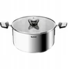 Plieninis puodas su dangteliu TEFAL Emotion+ E3284644 24 cm 5,7 L indukcinis
