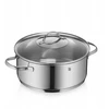 Plieninis puodas su dangteliu, žemas, platus WMF Provence Plus 24cm 4,1l