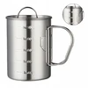 PLIENINIS PUODULIS SU KARABINE + DANČIU 500ml