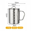 PLIENINIS PUODULIS SU KARABINE + DANČIU 500ml