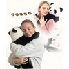 Pliušinė panda, 65 cm, 1kg, skirta ADHD, autizmui ir stresui