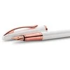 Plunksnakotis JAZZ NOBLE, Pelikan, baltos sp. metalinis korpusas, dovanų dėžutėje