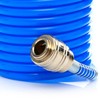 Kraftampdele Pneumo žarna spiralinė su antgaliais 5x12mm, 15m, Kraftdele