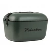 Polarbox Gold 12l - Retro šaldytuvas, žalios ir juodos spalvos