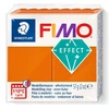 Polimerinė masė - Fimo - Metalinis efektas - Oranžinė 826 - 57 g - Stardust blizgesys