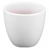 Polnix Dekoratyvinis gėlių vazonas Deco D7cm H6cm keraminis/baltas
