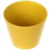 Polnix Dekoratyvinis gėlių vazonas Deco D12cm H9cm geltonas