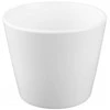 Polnix Dekoratyvinis gėlių vazonas Deco D12cm H9cm baltas