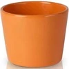Polnix Dekoratyvinis gėlių vazonas Deco D12cm H9cm oranžinis