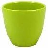 Polnix Dekoratyvinis gėlių vazonas Deco D7cm H6cm keraminis/šviesiai žalias