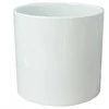 Polnix Dekoratyvinis gėlių vazonas Piano D13cm H14cm keraminis/baltas