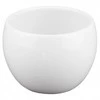 Polnix Dekoratyvinis gėlių vazonas Piano D11cm H9cm keraminis/baltas