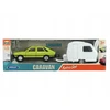 POLONEZ 1500 MR'78 + KEMPINGO PRIEKABA 1:34 ATIDARYMO DURYS WELLY RETRO