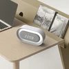 Polux Sanico Goldlux lampka stołowa nocna su budzikiem KAJA LED balta 328137