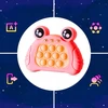POP IT ĮGŪDŽIŲ ŽAIDIMAS ELEKTRINIS ANTISTRESAS ROŽINĖ MONTESSA FROG
