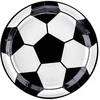 Party Deco Popierinės lėkštutės "Futbolas" 18cm 6 vnt