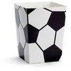 PartyDeco Dėžutės popcorn "Futbolas" 6 vnt 7*7*12cm