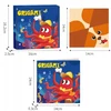 POPIERIUS ORIGAMI 108 LAPAI Kūrybinis „pasidaryk pats“ rinkinys vaikams