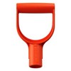 Porankis plast. ergonominis D32mm, oranžinis, VERTAS